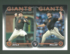 2024 Topps Update Series - Rookie Combo #US271 Erik Miller, Nick Avila (RC)