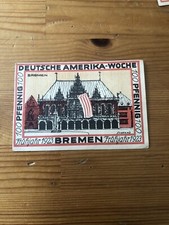 Bremen German America Woche Voucher 100 Pfennig Arbergen