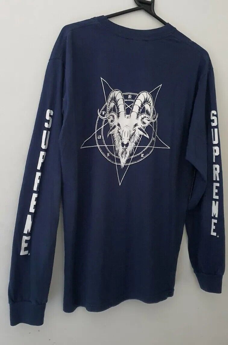 FW10 Supreme x Sean Cliver Pentagram L/S tee M medium T FW10 Supreme x Sean Cliver Pentagram L/S tee M medium T