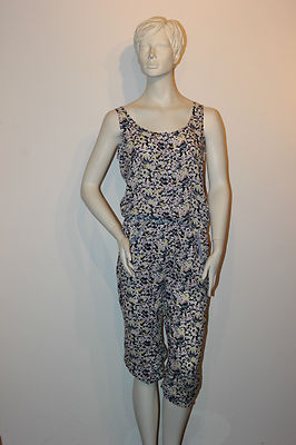 Triumph Jumpsuit Bee Dees Summer Heart 144 Gr.38 geblümt Pyjama fliessend jugend
