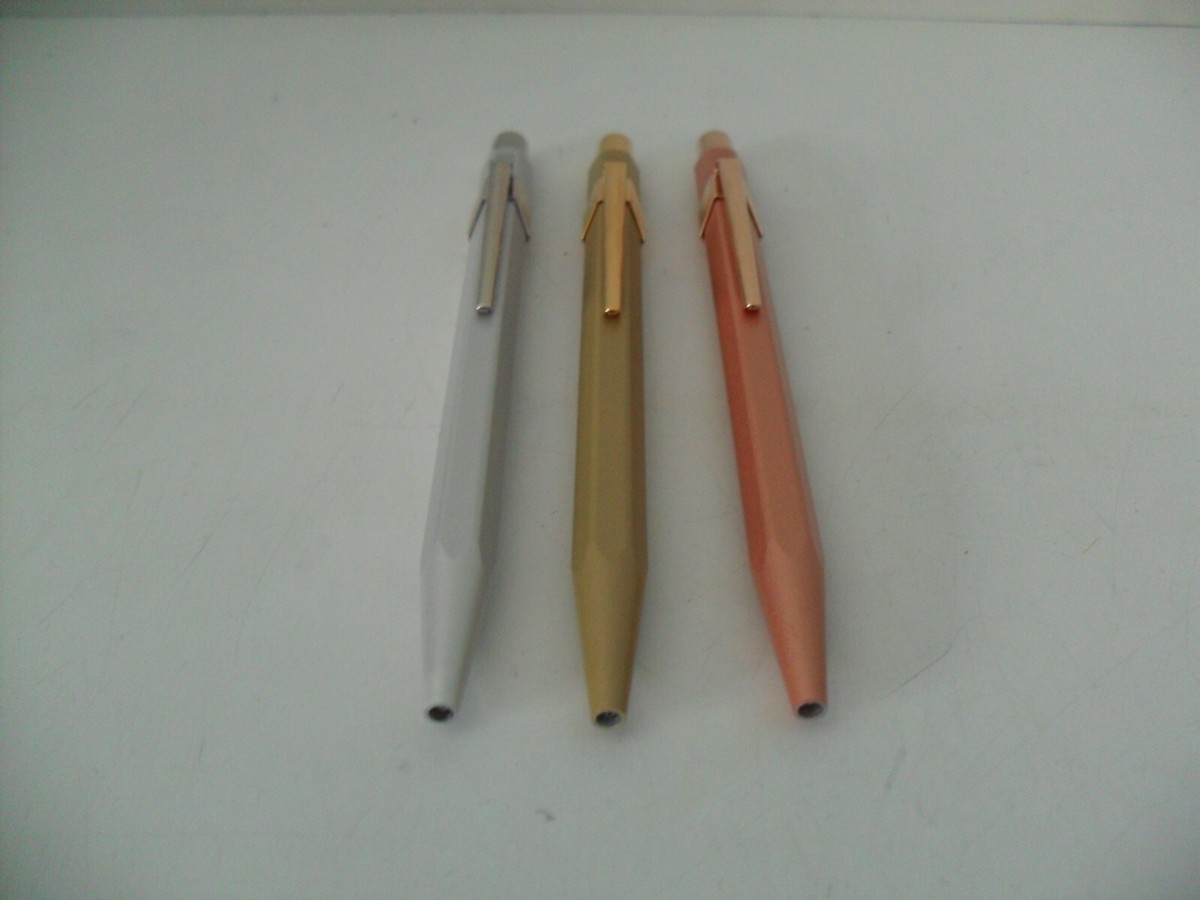 Rolex Watch Pen Set of 3 - RARE - CARAN D'ACHE 849 - Brand