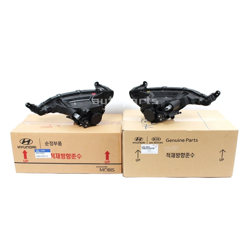 Genuine Fog Lamp Light W/O LED Left Right 2EA For Hyundai Genesis Coupe 2013-16 - Imagem 2 de 4