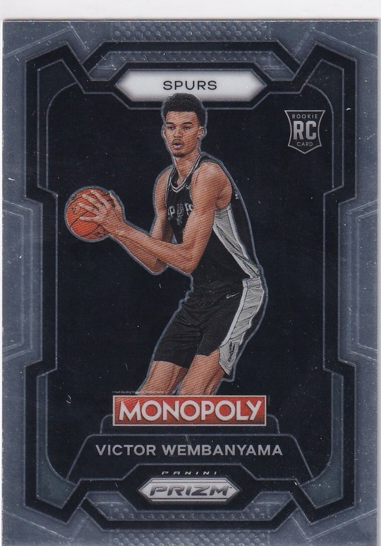 Panini Prizm 2023-24 Prizm Monopoly NBA No. 81 Victor Wembanyama