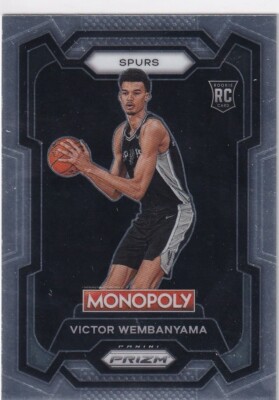 Panini Prizm 2023-24 Prizm Monopoly NBA No. 81 Victor Wembanyama