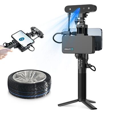 Creality CR-Scan Ferret Pro 3D Scanner Handheld Anti-Shake Wifi6 Android IOS Win