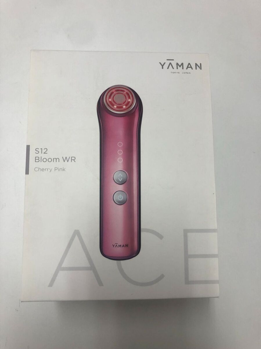 YA-MAN Bloom WR S12P-YL Facial Care Device Pink W/ VBox YA-MAN Bloom WR S12P-YL Facial Care Device Pink W/ VBox