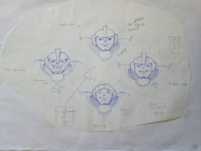 Seltene Disney TOY STORY 3 Original Animation Art Figurenzeichnung #64