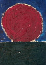 Ben Carrivick - Contemporary Oil, Abstract Ball Form