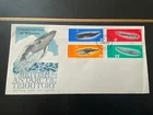 British Antarctic Territory BAT  1977 Conservation Whales, Halley Bay, FDC Cover