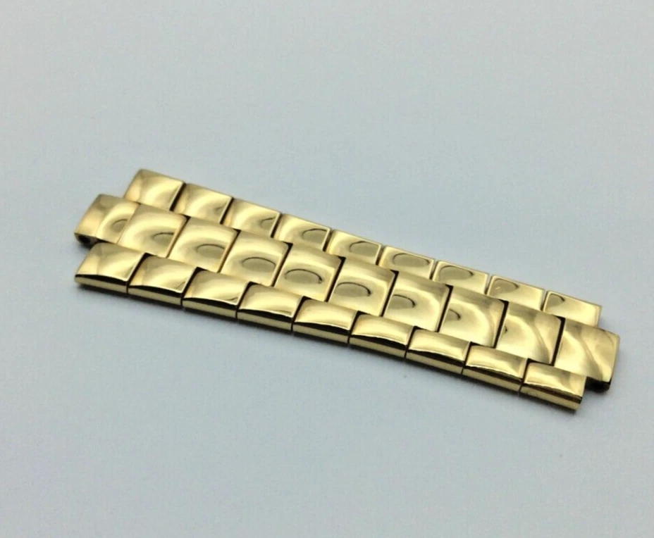 BRACELET DEMI MONTRE GUCCI ORIGINAL 16 MM POUR 3300 L JAUNE 1ÈRE GÉNÉRATION