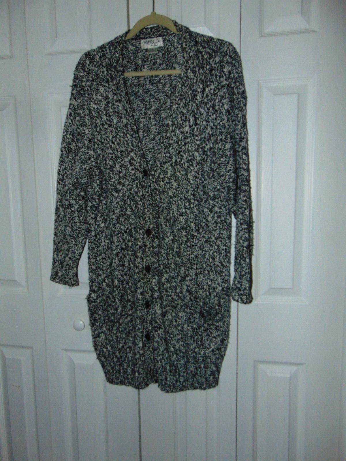 Reference Point  Hand Knit Button Down Cardigan S… - image 1