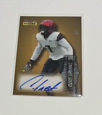 Coby Bryant Rookie 2022 WC Matte Gold Holo-Lux Autograph #MB-A (1/2) & #MB-20