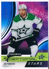 2021-22 UPPER DECK SYNERGY EXCEPTIONAL STARS BLUE JOE PAVELSKI 193/299 DALLAS