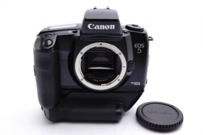 Excelent++ Canon EOS 5 QD 35mm SLR Film Camera W/VG10 From Japan
