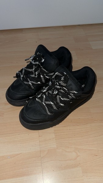 Bershka Chunky Skater Schuhe Schwarz 43 (getragen) DM BEI INTERESSE!!