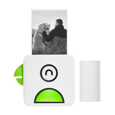 Mini Portable Inkless Printer 203DPI Bluetooth for Photos For Journal Crafts