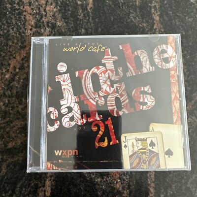 WXPN Live AT THE WORLD CAFE. In The Cards Vol. 21 CD Factory Sealed  