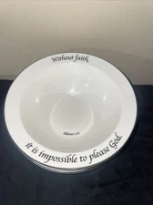 Feed on the Word Scripture Soup Bowl