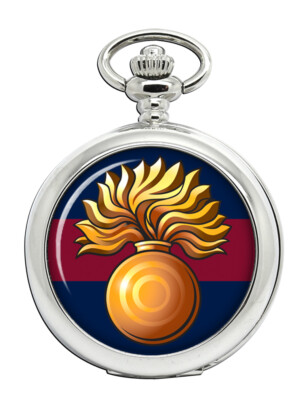 Grenadier Guards Granate, britische Armee Taschenuhr