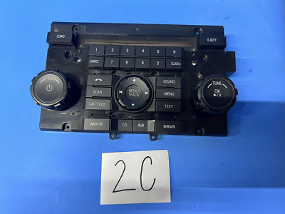 2009-2012 FORD ESCAPE RADIO AUDIO CONTROL PANEL PHONE MENU CLOCK SIRIUS CD, OEM