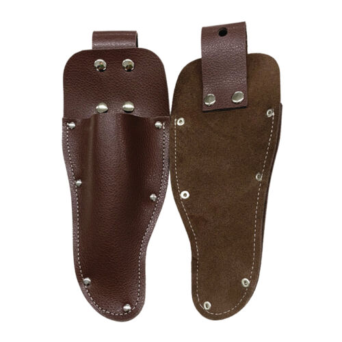 Garden Pruner Sheath Durable Leather Holster Tool for Pruning Shear Case Cover