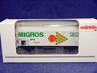 MäRklin 48150 H0 KüHlwagen Migros Jahreswagen 2006