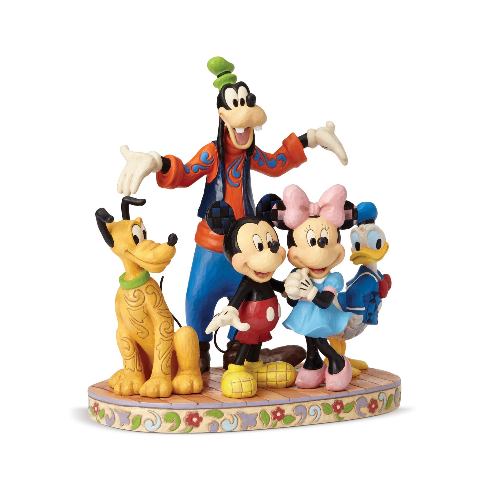ENESCO 4056752 Figura Disney CLASICOS Los FABULOSOS 5 Mickey Donald GOFFY Minnie