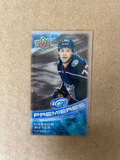 2022-23 UD Ice Premieres Mini /15 - CARSON MEYER Columbus Blue Jackets