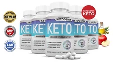 Ketogenix Keto ACV Pills 1275MG New Improved Formula 5 Pack
