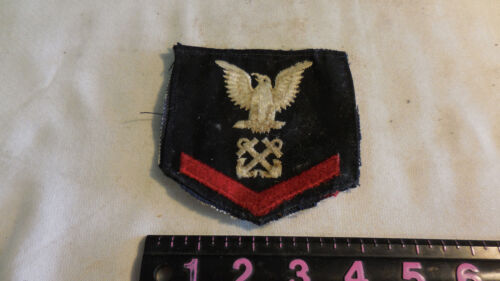~Vintage  US Military Naval Patch Eagle & Crossed Anchors Design~ - 第 1/1 張圖片