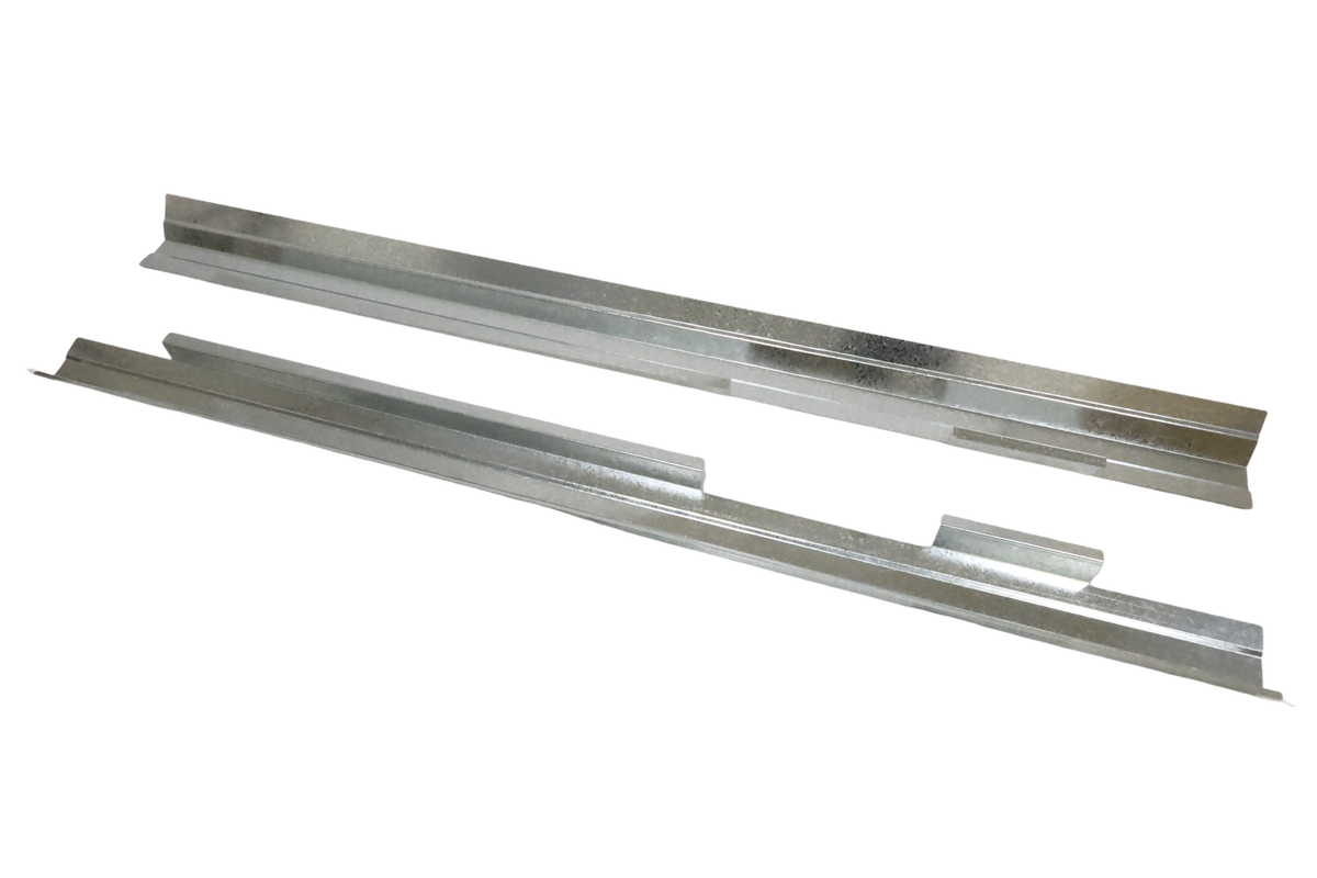 Fit For 2007-2013 Silverado Sierra Extended Cab 2Door 2PC Outer Rocker