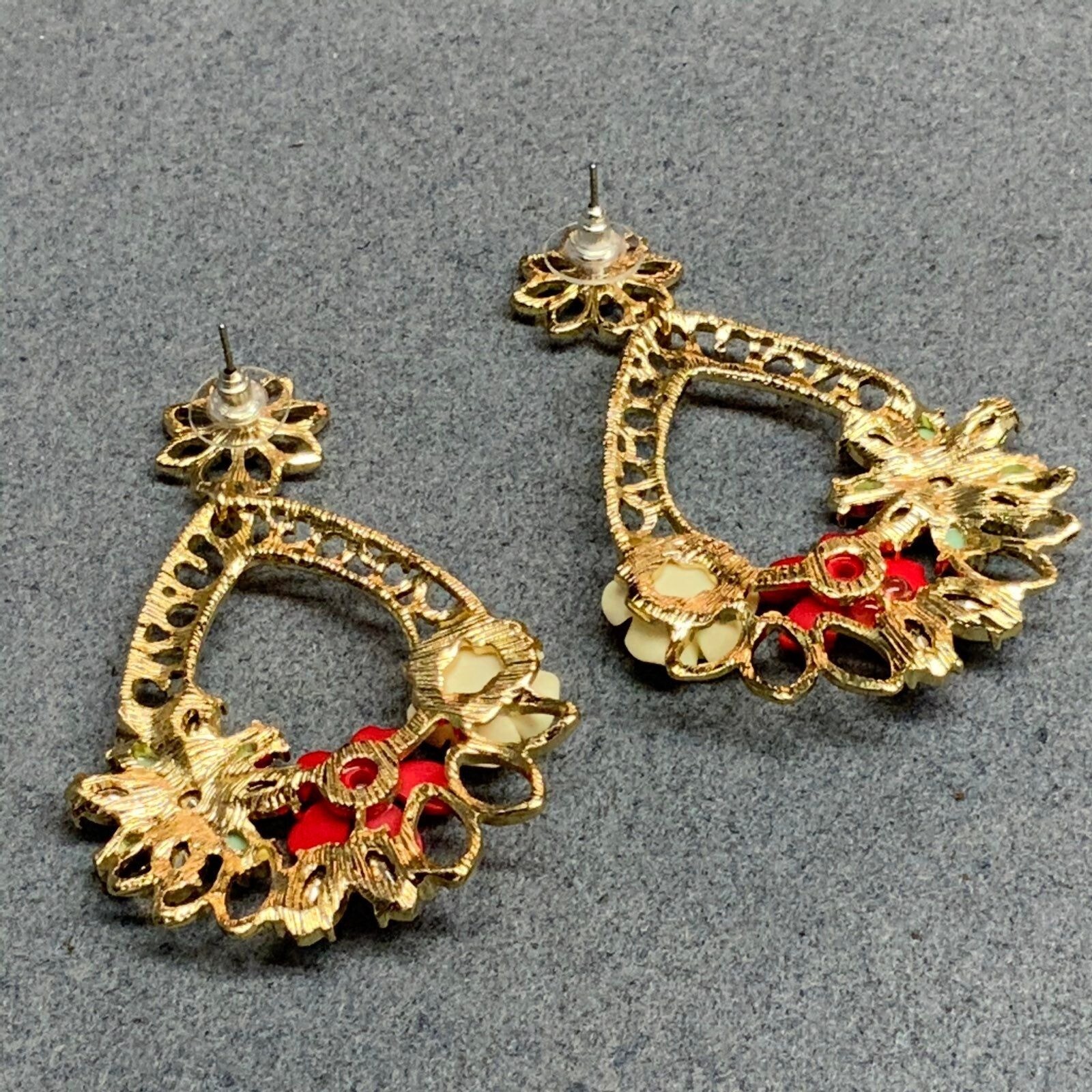 Sugarfix Baublebar Statement Earrings Pierced Dan… - image 5