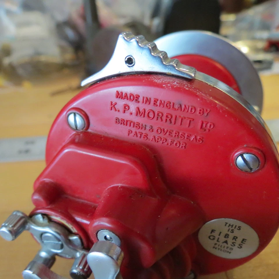 Vintage South Bend Intrepid Sea Streak fishing reel Made in England (lot#11257) - Image 3 of 4