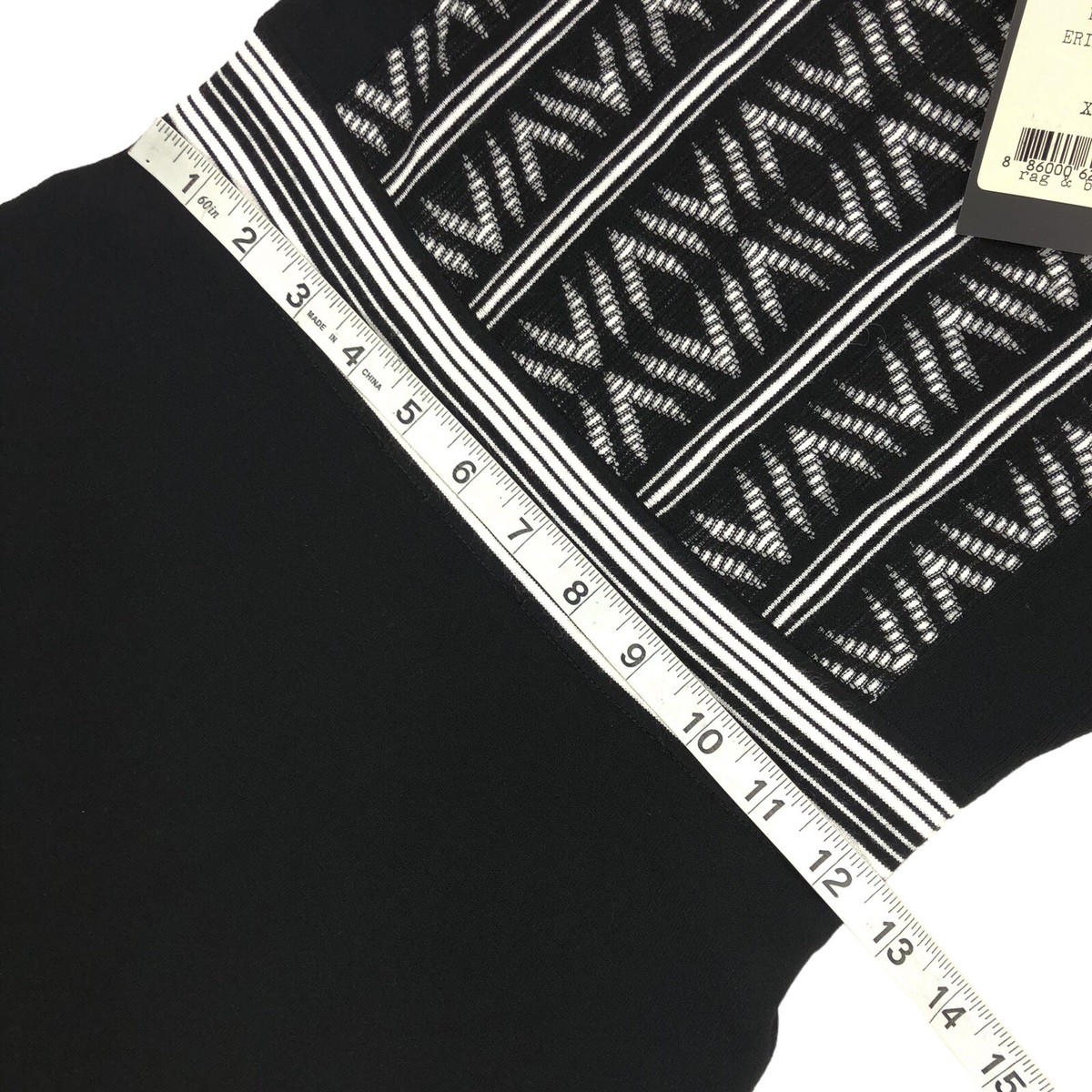 SALE ! 【rag & bone】ノースリーブドレス ERIN DRESS サイズ S Rag & Bone Erin Dress Women's Size XS Black White NWT $450
