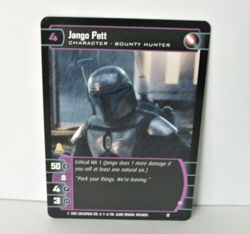 Star Wars Bounty Hunter Card OUT OF STOCK - Picture 1 of 2
