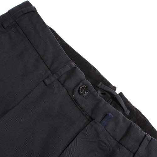 Incotex NWT Chinos / Casual Pants Size 48 (32 US) Slim In Blue Cotton/Linen