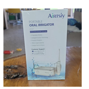 Airtsiy Cordless Rechargeable Water Flosser F5107 White Timer