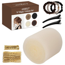 70 5"Updo Hair Hair Bumps, Volume Insert Kit Accessories with 20 Bobby Pins, 2