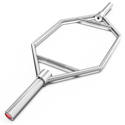 Synergee 20kg and 25kg Chrome or Black Olympic Hex Barbell Trap Bar with Rota...