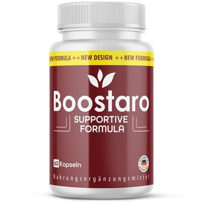 Boostaro Kapseln - mit L-Arginin, L-Citrullin - 60 Kapseln