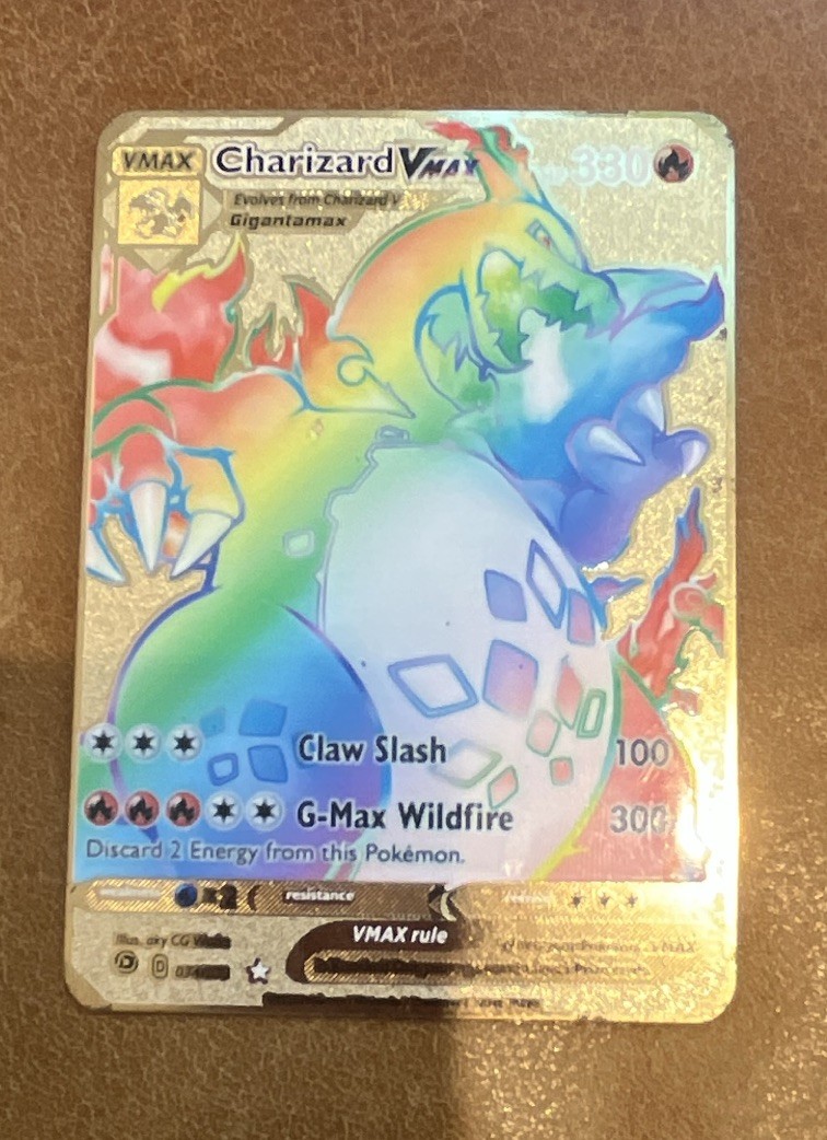 Charizard VMAX 074/073 Champions Path Secret Rare Full Art Holo English