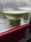 Vitage Pyrex 444 Crazy Daisy Cinderella Mixing Bowl Spring blossom 4L Green