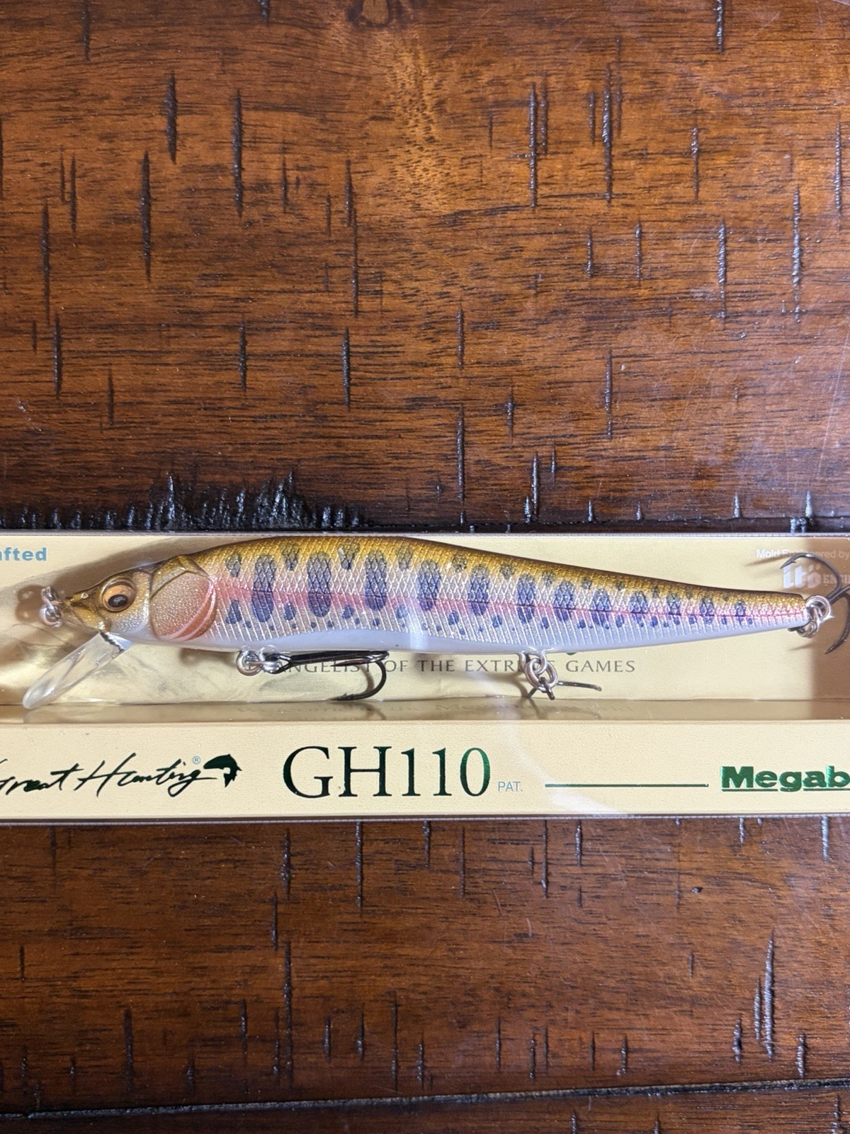 (Lot of 2) Megabass Great Hunting 110/95 limited colors + patch - Image 2