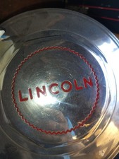 Original 1946 1947 1948 Lincoln Zephyr Dog Dish Hubcap Wheel Covers Set Of 4