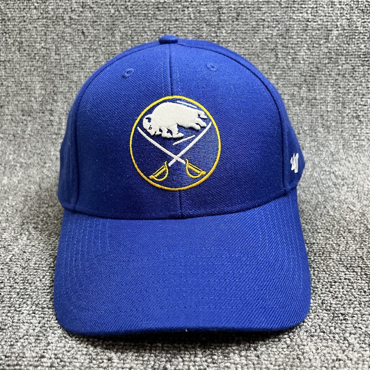 Buffalo Sabres '47 MVP Adjustable Hat NHL Blue Hook & Loop Strapback Cap