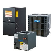 ACiQ 1.5 Ton 14.3 SEER2 80% AFUE 80,000 BTU Furnace & AC System - R32 Downflo...