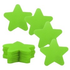 30Pcs Carpet Spot Markers Floor Star Dots for Classroom Green
