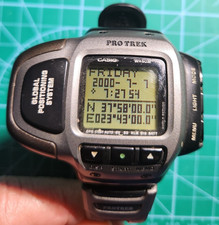 Casio PROTREK PRT-1  2-GP Module 2240- Vintage GPS Watch.