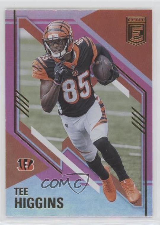 2021 Panini Donruss Elite Pink Tee Higgins #78 7a1