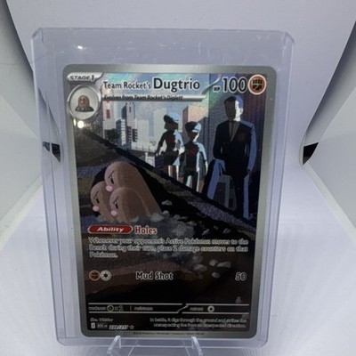 Pokémon TCG Team Rocket's Dugtrio 22/109 Team Rocket Returns Rare Holo 100 HP